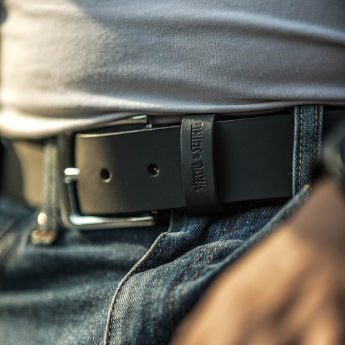 Leather Belt Black