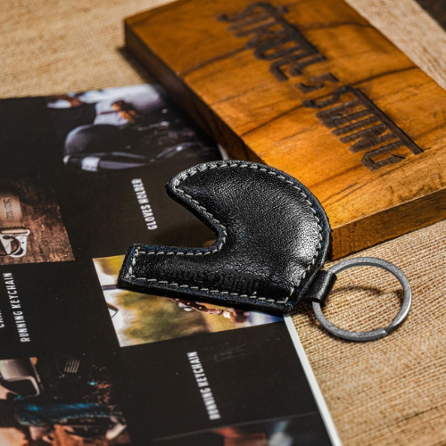 Helmet Keychain Black
