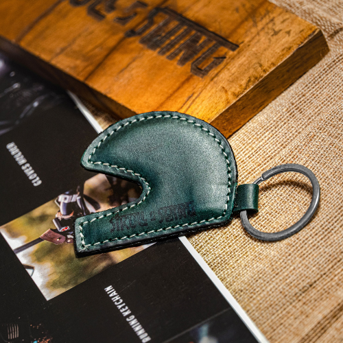 Helmet Keychain Green