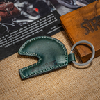 Helmet Keychain Green