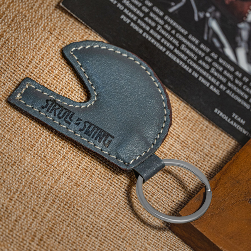 Helmet Keychain Grey