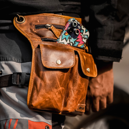 Leather Thigh Bag
