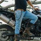 Walnut Running Keychain