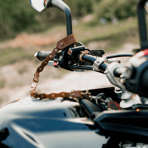 Walnut Running Keychain